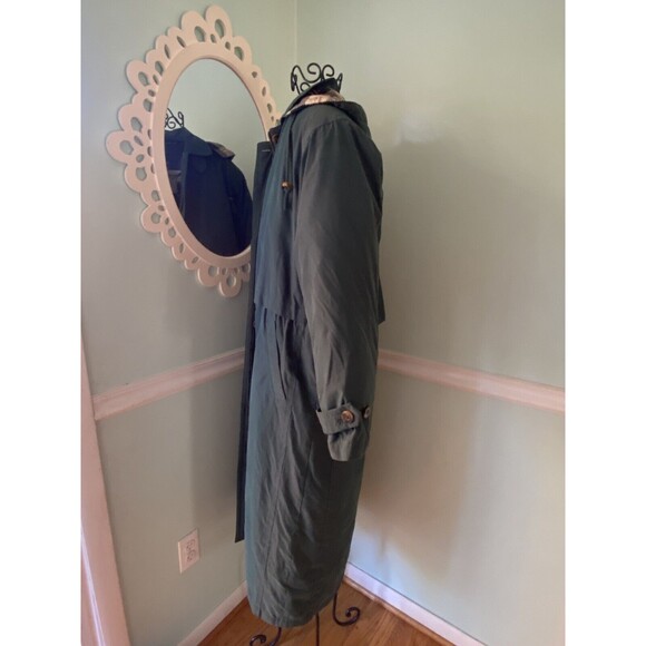 Eddie Bauer Snowline Down Parka Coat Jacket Hooded Women's Small WARM - Picture 3 of 8